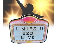 smafoseedding Presentatore per Bottiglie con Lettere A LED, Luci di Visualizzazione per Insegne di Servizio Bottiglia VIP, Materiale Acrilico, Utilizzato per Creare Atmosfera Ed Esprimere Emozioni