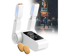 smafoseedding Scaldascarpe Pieghevole,Asciuga Scarponi da Lavoro,Asciuga Scarpe Portatile,Uscita Aria Estensibile,Design A Temperatura Costante 55°C -60°C,per Scarpe/Cappelli/Guanti/Calzini Sudati