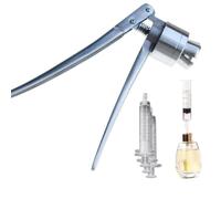 smafoseedding Strumenti per La Sigillatura E La Crimpatura delle Bottiglie di Profumo- per La Preparazione dei Campioni, Crimpatrice Manuale per Fiale, Crimpatrice per Fiale a Strappo pw13