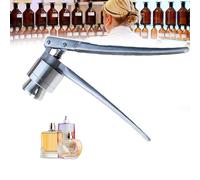 smafoseedding Strumento di Crimpatura del Tappo della Bottiglia di Profumo, Crimpatrice Manuale per Fiale, Macchina per Tappatura in Alluminio, Crimpatrice per Coperchi in Acciaio Inossidabile pw20