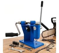 Smagliacatena manuale e attrezzo per rivettare la catena della motosega | Attrezzo per la rimozione e la riparazione delle maglie della catena, con incudine regolabile, efficiente per officina