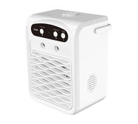 Small Air Conditioner - 3-Speed Portable Air Cooler with Light - Evaporative Cooler 1L Water Tank Wireless Speaker with Humidifier for Apartment Camping Tents Workplace Travel Garage