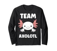 Small animals axolotl funny minimalist simple team axolotl Maglia a Manica
