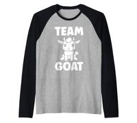 Small Animals Goat Cute Minimalist Simple Team Goat Maglia con Maniche Raglan