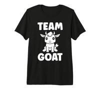 Small Animals Goat Cute Minimalist Simple Team Goat Maglietta Premium