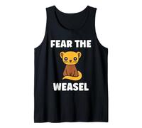 Small Animals Weasels Funny Minimalist Fear The Weasel Canotta