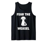 Small Animals Weasels Funny Minimalist Fear The Weasel Canotta