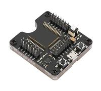 Small Batch Test Burn Fixture for ESP - WROOM - 32, Precision Pin Contact Programming Jig with LED - Illuminated IO Ports, Compact 5 x 4.5 cm Development Board Fixture for