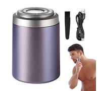 Small Beard Trimmer, Waterproof Mustache Trimmer, USB Rechargeable Grooming Tool, Precision Beard Trimmer, Low Noise Shaving Tool, Electric Beard Trimmer, Mustache Grooming Device,