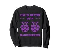 Small Blackberry Fruit Life is Better with Blackberries Felpa