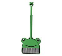Small Broom With Dustpan - For Kids Little Cleaning Set, Little | Children's Small Broom Dustpan Set | Green Frog Small Children Cleaning Set | Cleaning Set Little Housekeeping Helper