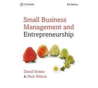 Nick Wilson David Stok Small Business Management and Entrepreneursh (Tascabile)