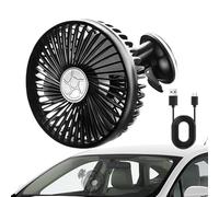 Small Car Fan | Car And Kitchen Fan With Suction Cup | Better Cooling Work