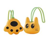 Small Cat Squeeze, Soft Paw Sensory, 1.57x1.42x0.67 Inches Compact Design with Slow Rise, Calming Fidget Rub, Animal Shape Gadget with Pink Detail, Home Accessories for Children Adults Office and Work