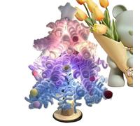 Small Christmas Tree - Handmade Twisting Rod Christmas Tree, Christmaas Decoration, Christmass Trees Handmade Material Pack, Christmass Table Top Decor For Beginners, Handmades Enthusiasts With Lights