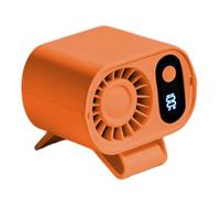 Small Clip on Fan - 5-Speed Rechargeable Waist Blower | 15000RPM Strong Airflow Battery Powered Clip on Fan | for Camping Outdoor Travel Summer Beach Work Hot Weather
