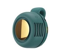 Small Clip on Fan, Personal Portable Blower, 360 Rotazione 3 Speeds, Ricaricabile Battery Operated Airflow, No Hands Cooling Device to Outdoor Hiking Camping Home Workplace Travel 2.91x2.56x1.97