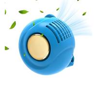 Small Clip on Fan - Ricaricabile Bladeless Cooling Device, Three Speed Quiet Personal Airflow | Three Hundred Sixty Degree Adjustable Mini Ventilator, Kids Women Men Outside Summer Travel Equipment