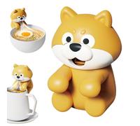 Small Clip On Fan - Small Rechargeable Kitchen Gadgets, Beverage Cooling Turbine, Animal Fan For Drink Cup | Handheld Animal Blower For Kitchen Home Office Travel Daycare Meals Coffee Kids Boys Girls