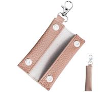 Small Coin Purse, Waterproof Travel Pouch, PU Leather Wallet, Compact Keychain Holder, Zipper Storage Bag, For, Keys, Riceipts, Headphone Cavi & Small Essentials, cachi, Se référer au descriptif,