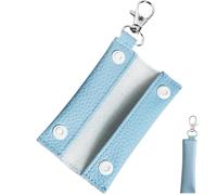 Small Coin Purse, Waterproof Travel Pouch, PU Leather Wallet, Compact Keychain Holder, Zipper Storage Bag, For Coins, Keys, Receipts, Headphone Cables & Small Essentials