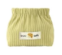 Small Corduroy Storage Bag - Rossetto Storage Bag, Corduroy Hair Scrunchie Organiser | Small Elastic Storage Bag, Portable Travel Cosmetic Bag, Lipstick Bag for Jewellery, Coffee, See Description