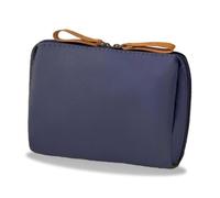 Small Cosmetic Bag, Small Makeup Bag, Waterproof Travel Make Up Pouch with Zipper, for Women and Girls (blue m)