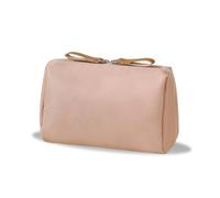 Small Cosmetic Bag, Small Makeup Bag, Waterproof Travel Make Up Pouch with Zipper, for Women and Girls (Khaki s)