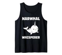 Small Cute Simple Minimalist Sea Unicorn Whisperer Narwhal Canotta