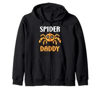 Small Cute Spider Funny Man Quote Spider Daddy Felpa con Cappuccio