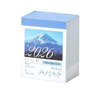 Small Desk Calendar 2026 - Small Calendar 2026 Planner Desk Decor, Practical Schedule Tool | for Planning Schedule Appointment Home School Classroom Travel Christmas New Year Party