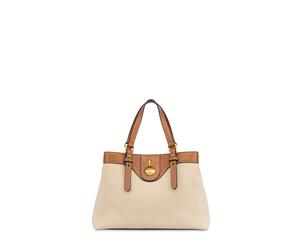 Small Double Handle Bag Drop Canvas Pollini