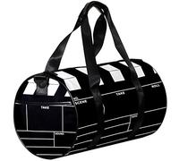 Small Duffel Bags Sports Tote Bag for Yoga,black white movie board,Outdoor Fitness Bags Carry on Bag