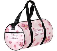 Small Duffel Bags Sports Tote Bag for Yoga,Cherry blossoms flower,Outdoor Fitness Bags Carry on Bag