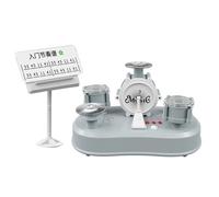 Small Electric Finger Drum Toy - Electronic Finger Drum Set | Fingers Drums Set | Educational Percussion, Sound and Light Effects, Miniature Musical Instruments - Desktop Gadgets for Kids Adults