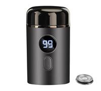 Small Electric Shaver, Portable Face Grooming Tool for Men, Waterproof Beard Trimmer, Ideal for Home and Travel, Compact Electric Razor for Easy Grooming, 1,57 x 1,57 x 2,76 pollici