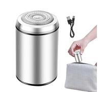 Small Electric Shaver | Waterproof Mustache Shaver | USB Rechargeable Trimmer, Wet And Dry Electric For Mustache And Facial Hair Grooming, For Travel And Daily Use