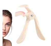 Small Eyelash Curler, Manual Wide-Angle Lash Curling Tool, 3.35x2.36x0.79 Inches, Gentle Silicone Pads, Precise Curl Control, Portable Eyelash Styling Device for Girls and Ladies