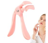 Small Eyelash Curler, Manuale Wide-Angle Lash Curling Tool, 3,35 x 2,36 x 0,79 Inch, Gentle Silicone Pads, Precise Curl Control, Portable Eyelash Styling Device for Girls and Ladies