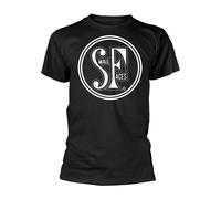 SMALL FACES - LOGO (BLACK/WHITE) BLACK T-Shirt Medium