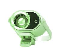 Small Fan - 4 Speeds, Quiet Portable Cooler | Clip-Display-Lüfter, Clip On Fan With Light And Lanyard For Camping, Hiking, Fishing, Beach Trips, Home, Bedroom, Stroller