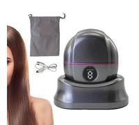 Small Flat Iron - Mini Hair Straightener for Travel | Compact Ceramic Plates for Quick Styling, Smoothing, Curling, and Straightening Short or Fine Hair with Adjustable Temperature