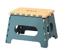 Small Foldable Step Stool - Sturdy Waterproof Folding Seat for Kids Safety, Space Saving with Anti-Slip Cover, Cute Chair for Bedroom Bathroom Kitchen Garden, Thickened PP Material, Gift Box Title