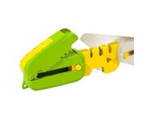 Small Folding Pocket Cutter Sharpener, Manual Sharpener for Kitchen and Outdoor Use, Fast Sharpening Tool for Scissors, Knives, and Other Tools, Compact and Easy to Carry