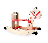 Cavallo a dondolo in legno Stella