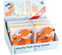 Small Foot 10631 Tattili su Ruote in Legno in 4 Varianti