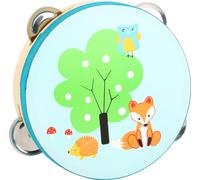 Small Foot 10721 Tambourine for Children, Child-Friendly Design, Popular Music I