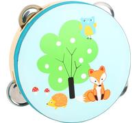 Small Foot 10721 Tambourine for Children, Child-Friendly Design, Popular Music I