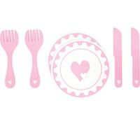 Small Foot 10890 - Set di Posate in Legno per Bambini