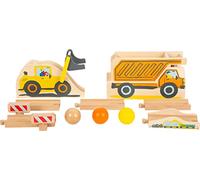 small foot 11382 Construction Site Run Made of Wood w/Expandable Elements, incl.